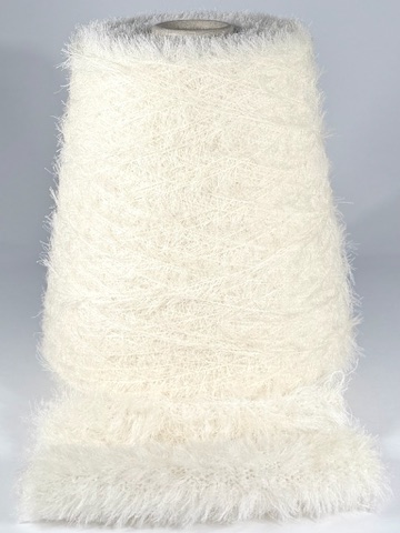 Hasegawa “Feather Touch” HKA 2119 Laine Soie Blanc perlé naturel photo 2